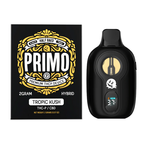 HALF BAK'D: PRIMO THC-P DISPOSABLE - 2G