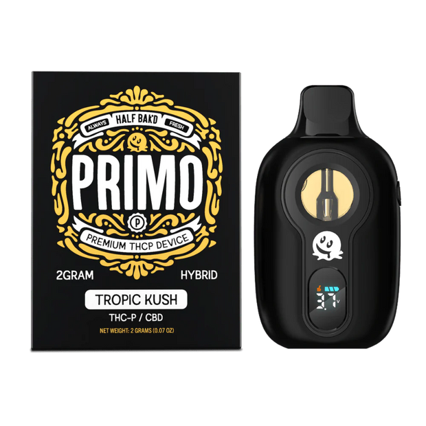 HALF BAK'D: PRIMO THC-P DISPOSABLE - 2G