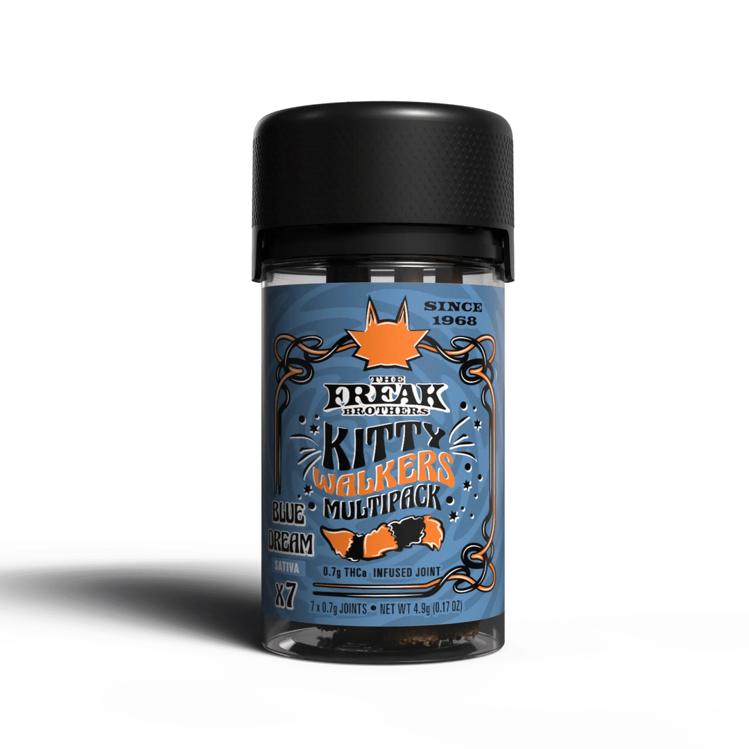 THE FREAK BROTHERS: KITTY WALKERS PREROLL MULTIPACK - 7CT – DR.SMOKE THE FREAK BROTHERS: KITTY WALKERS PREROLL MULTIPACK - 7CT – DR.SMOKE