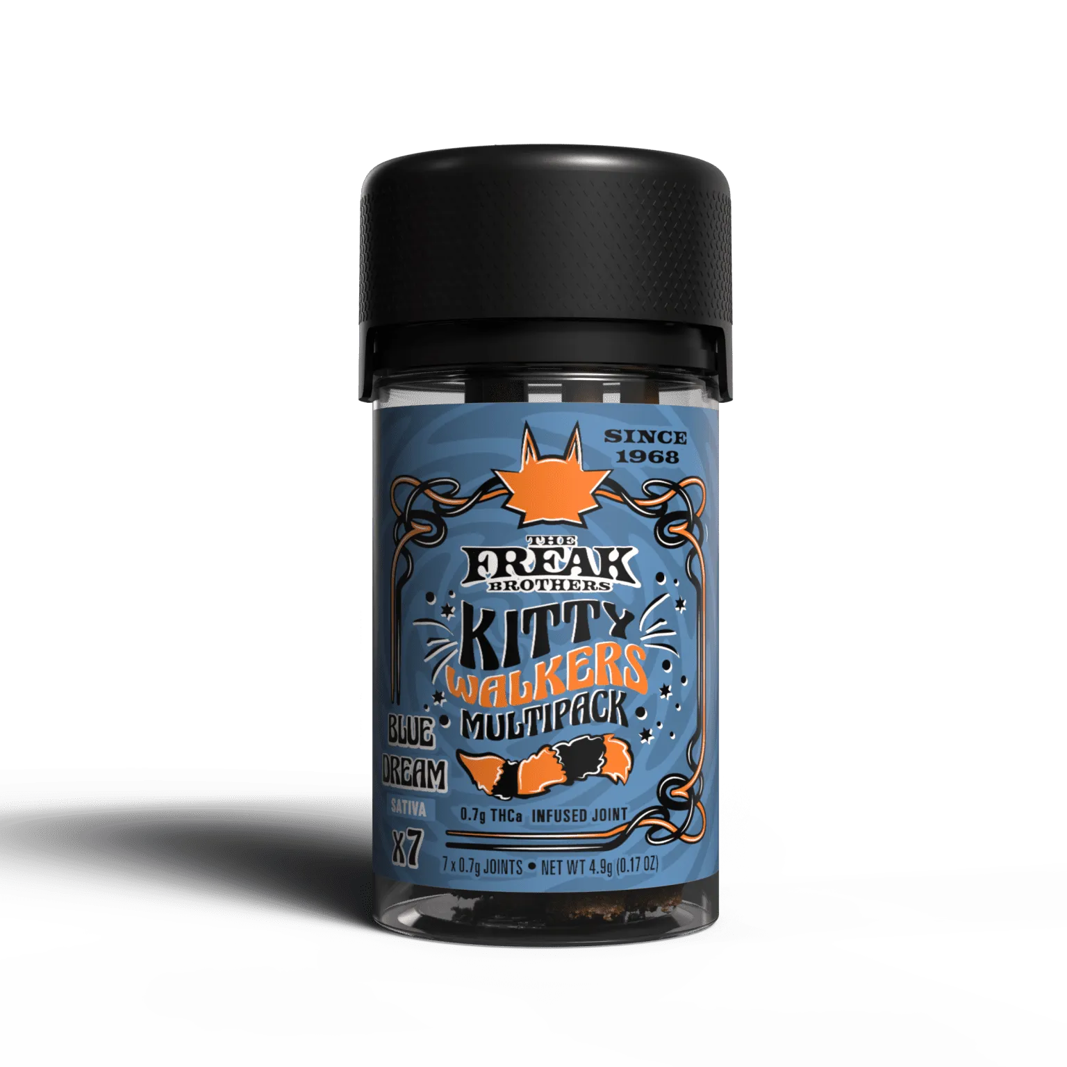 THE FREAK BROTHERS: KITTY WALKERS PREROLL MULTIPACK - 7CT – DR.SMOKE