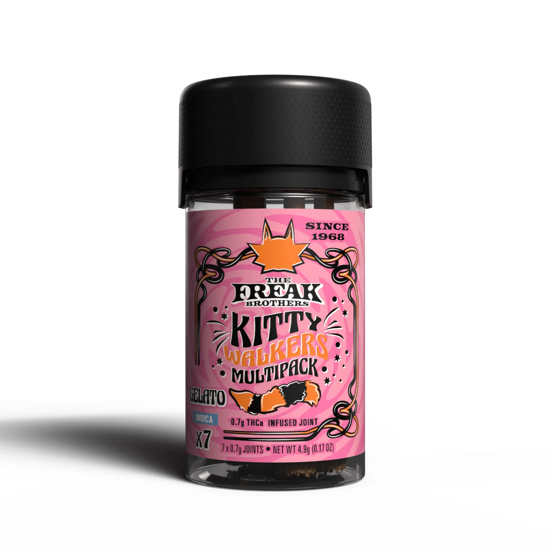 THE FREAK BROTHERS: KITTY WALKERS PREROLL MULTIPACK - 7CT – DR.SMOKE THE FREAK BROTHERS: KITTY WALKERS PREROLL MULTIPACK - 7CT – DR.SMOKE