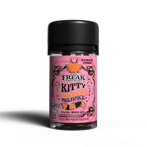 THE FREAK BROTHERS: KITTY WALKERS PREROLL MULTIPACK - 7CT – DR.SMOKE THE FREAK BROTHERS: KITTY WALKERS PREROLL MULTIPACK - 7CT – DR.SMOKE