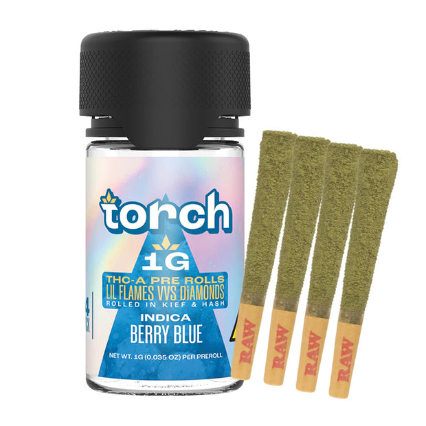 TORCH: LIL FLAMES VVS DIAMOND PREROLLS - 4CT