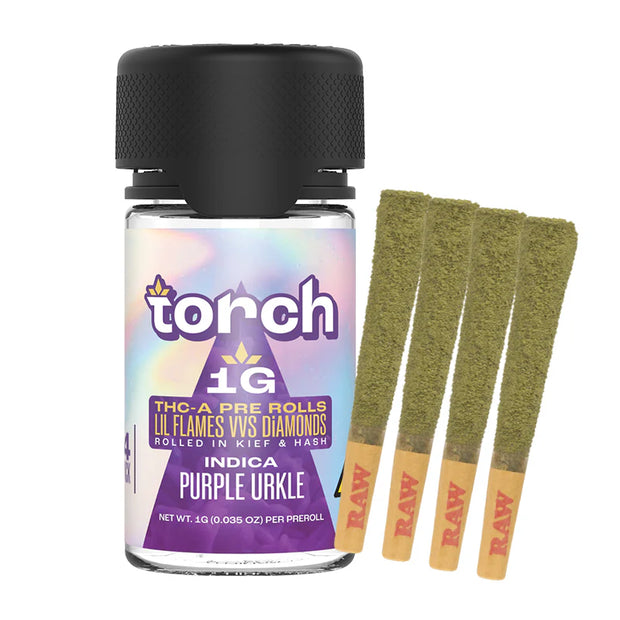 TORCH: LIL FLAMES VVS DIAMOND PREROLLS - 4CT