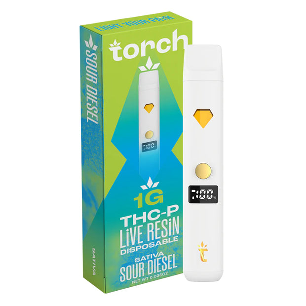 TORCH: THC-P LIVE RESIN DISPOSABLE - 1G