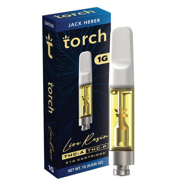 TORCH: LIVE RESIN THC-A + THC-P CARTRIDGE - 1G