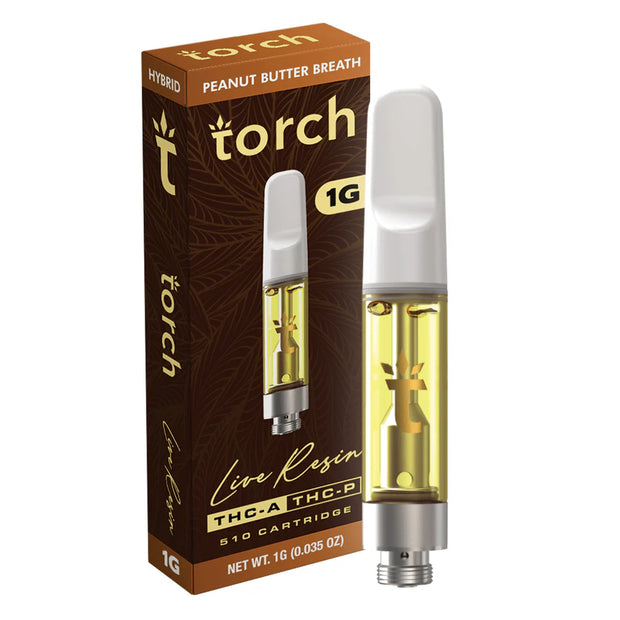 TORCH: LIVE RESIN THC-A + THC-P CARTRIDGE - 1G