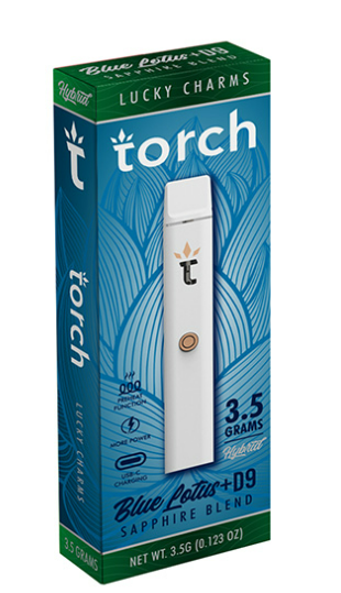 TORCH: SAPPHIRE D9 THC + BLUE LOTUS BLEND DISPOSABLE - 3.5G