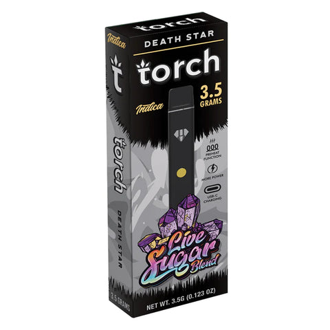 TORCH - LIVE SUGAR THC BLEND DISPOSABLE - 3.5G