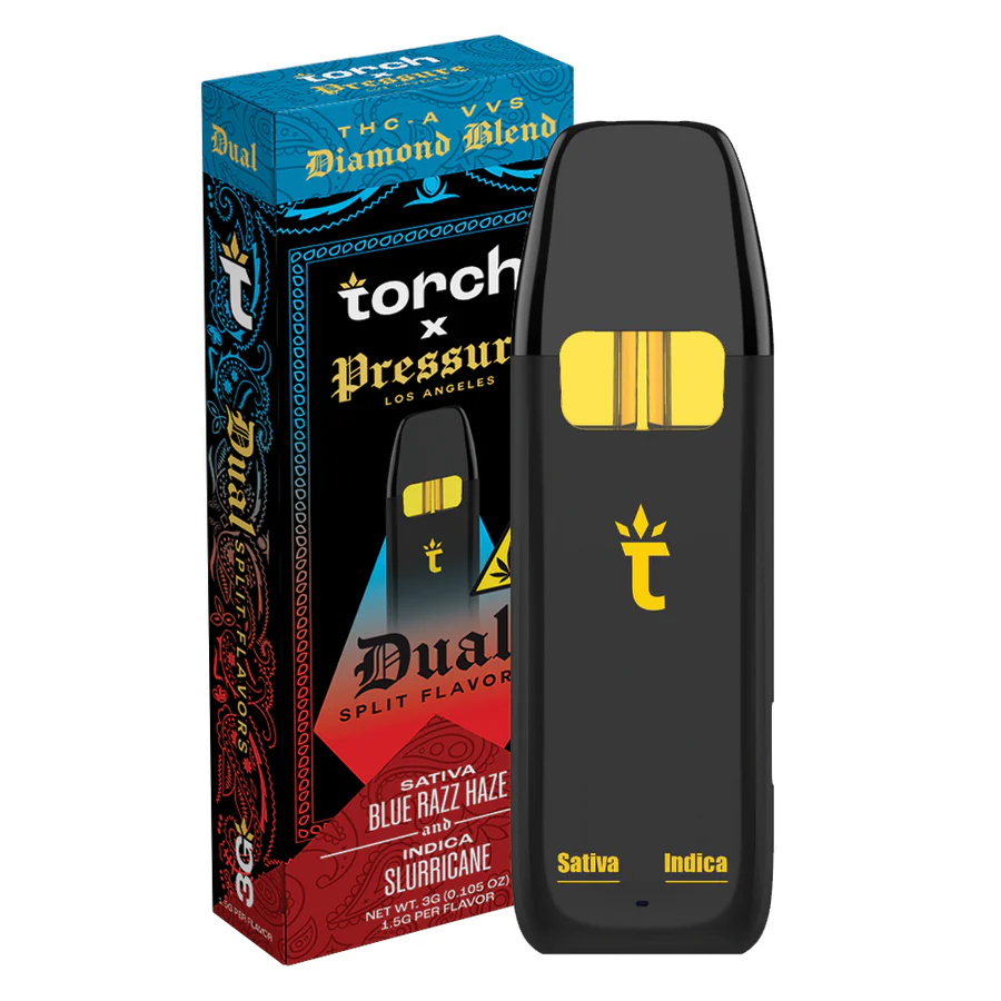 elf bar vape uk TORCH X PRESSURE: DUAL SPLIT FLAVOR DISPOSABLE