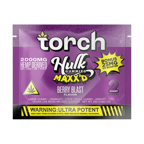 TORCH: HULK MAXX'D GUMMIES - 2000MG