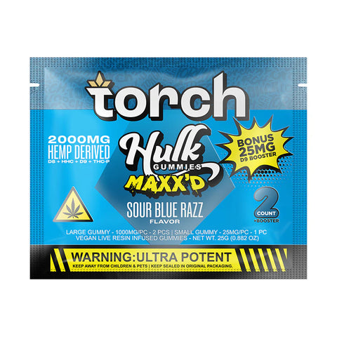 TORCH: HULK MAXX'D GUMMIES - 2000MG