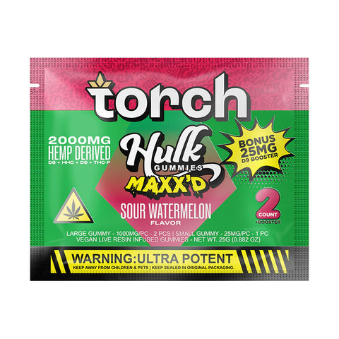 TORCH: HULK MAXX'D GUMMIES - 2000MG