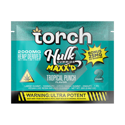 TORCH: HULK MAXX'D GUMMIES - 2000MG