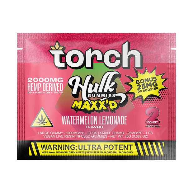 TORCH: HULK MAXX'D GUMMIES - 2000MG