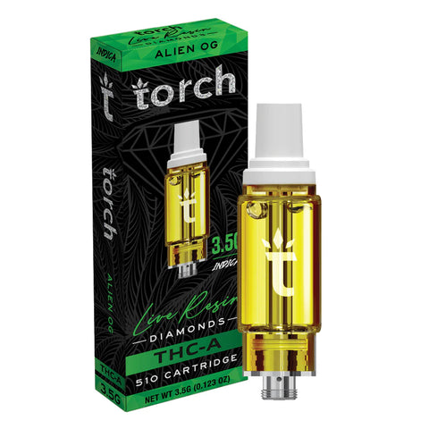 TORCH: LIVE RESIN THCA DIAMOND CARTRIDGE - 3.5G