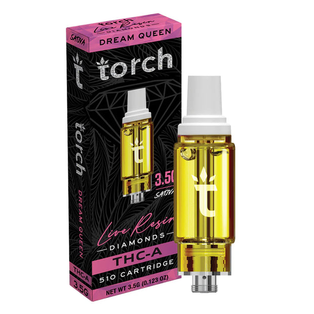 TORCH: LIVE RESIN THCA DIAMOND CARTRIDGE - 3.5G