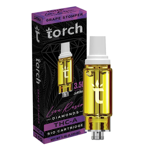 TORCH: LIVE RESIN THCA DIAMOND CARTRIDGE - 3.5G