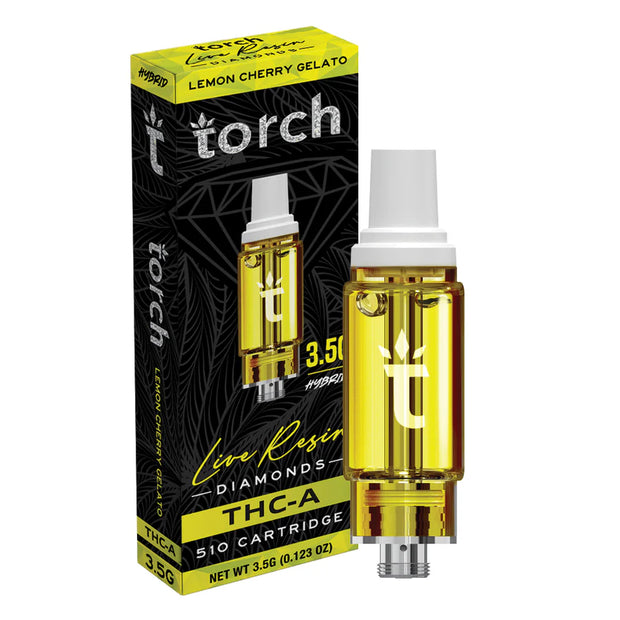 TORCH: LIVE RESIN THCA DIAMOND CARTRIDGE - 3.5G