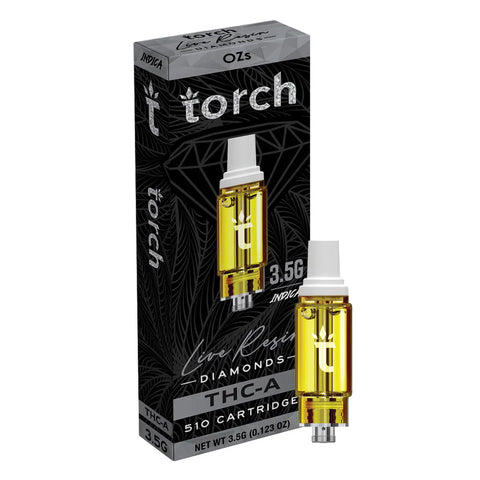 TORCH: LIVE RESIN THCA DIAMOND CARTRIDGE - 3.5G