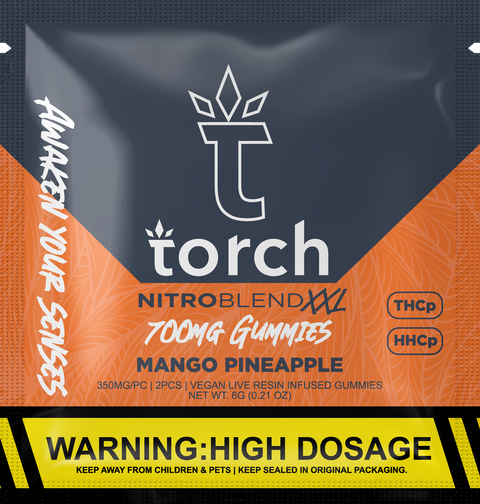 TORCH: NITRO XXL GUMMIES 2 PACK - 700MG