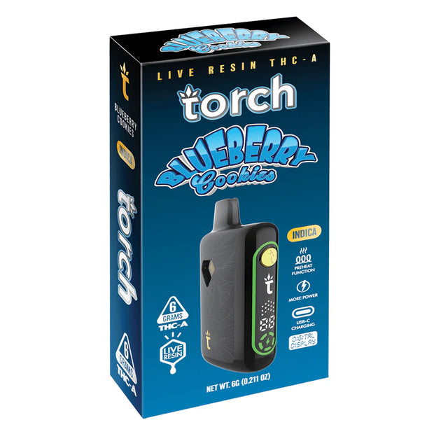 TORCH: PULSE LIVE RESIN THC-A DISPOSABLE - 6G