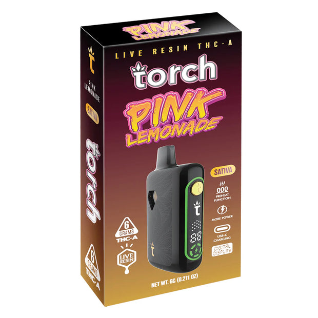 TORCH: PULSE LIVE RESIN THC-A DISPOSABLE - 6G