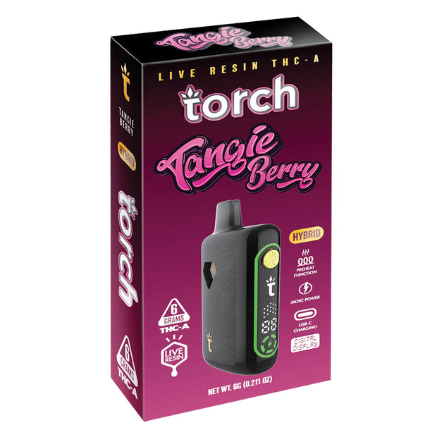 TORCH: PULSE LIVE RESIN THC-A DISPOSABLE - 6G