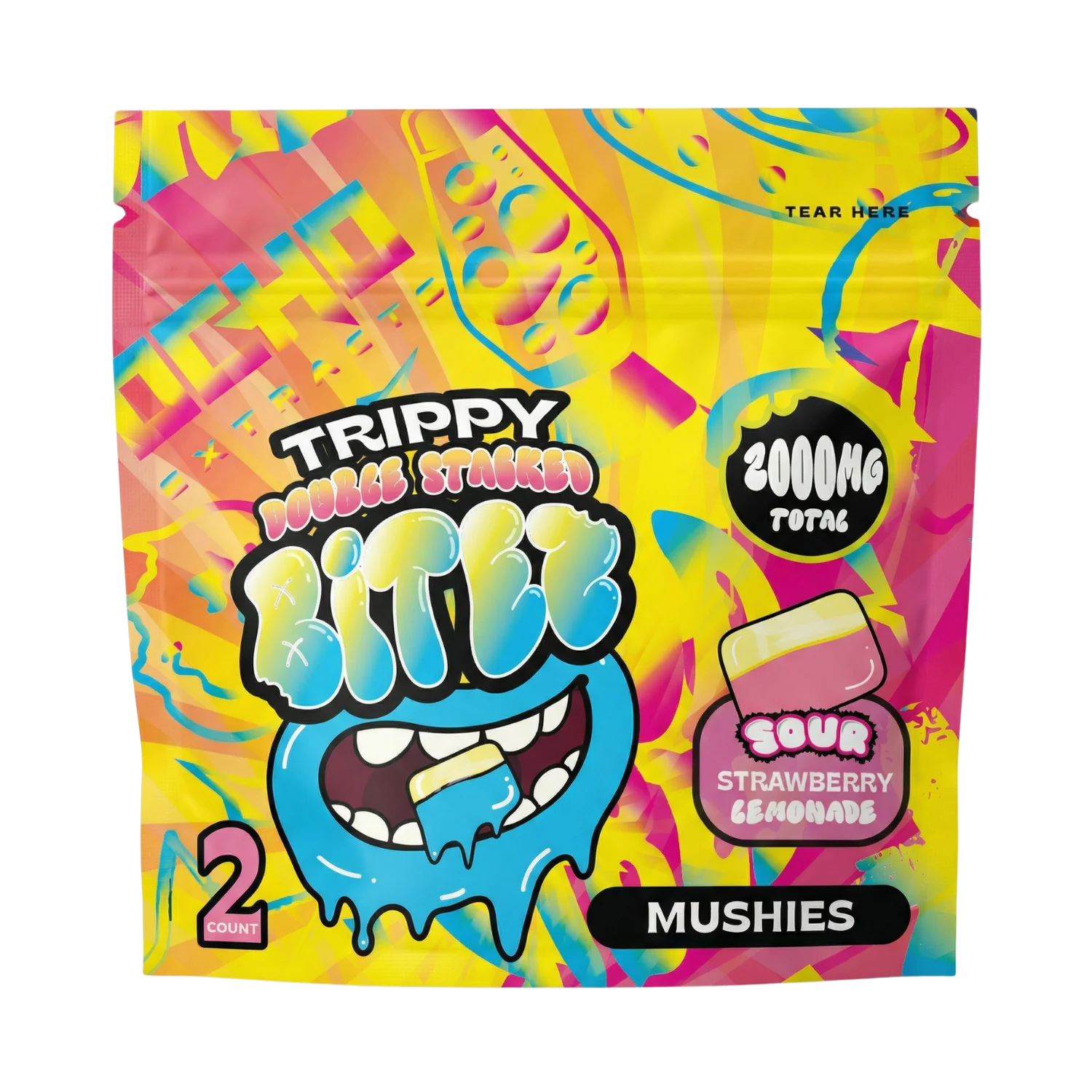 bal-sagoth２枚 OCHO - TRIPPY DOUBLE STACKED BITEZ - 2000MG – DR.SMOKE