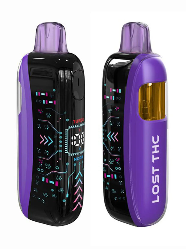 LOST THC: THCP + THCH CURVE SCREEN DISPOSABLE - 8G