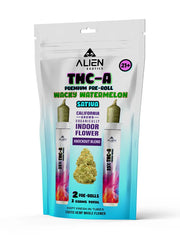 ALIEN EXOTICS: KNOCKOUT BLEND THCA PRE-ROLLS - 2CT