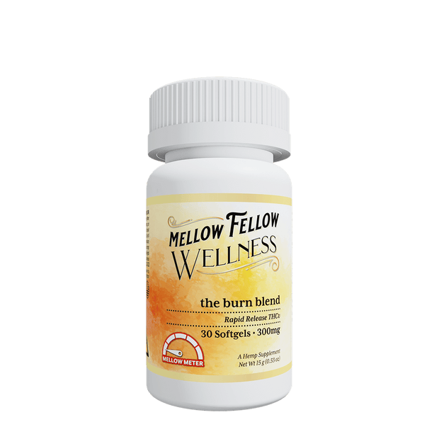 MELLOW FELLOW: BURN BLEND WELLNESS SOFTGELS - 300MG