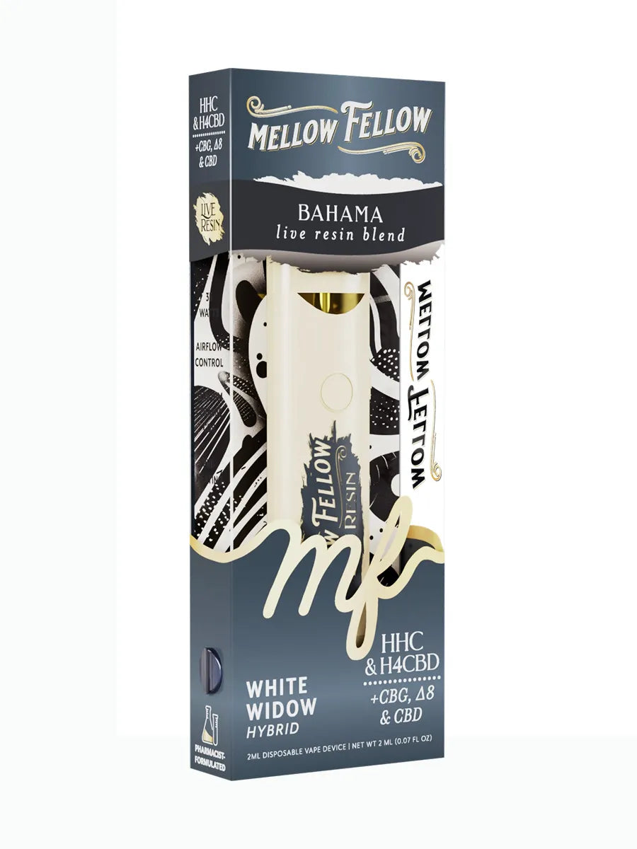roach disposable vape not working MELLOW FELLOW: BAHAMA LIVE RESIN BLEND DISPOSABLE