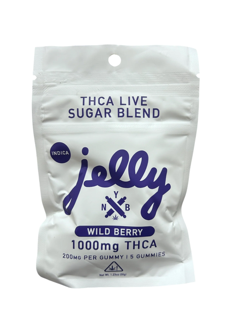 NYB: JELLY THCA LIVE SUGAR BLEND GUMMIES - 1000MG