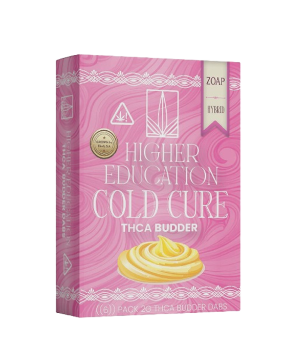 HIGHER EDUCATION: COLD CURE THCA BUDDER DABS - 2G