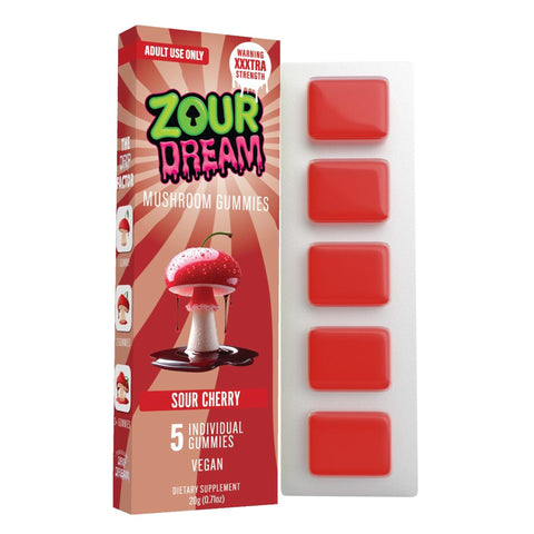 ZOUR DREAM - XXXTRA STRENGTH MUSHROOM GUMMIES - 5CT