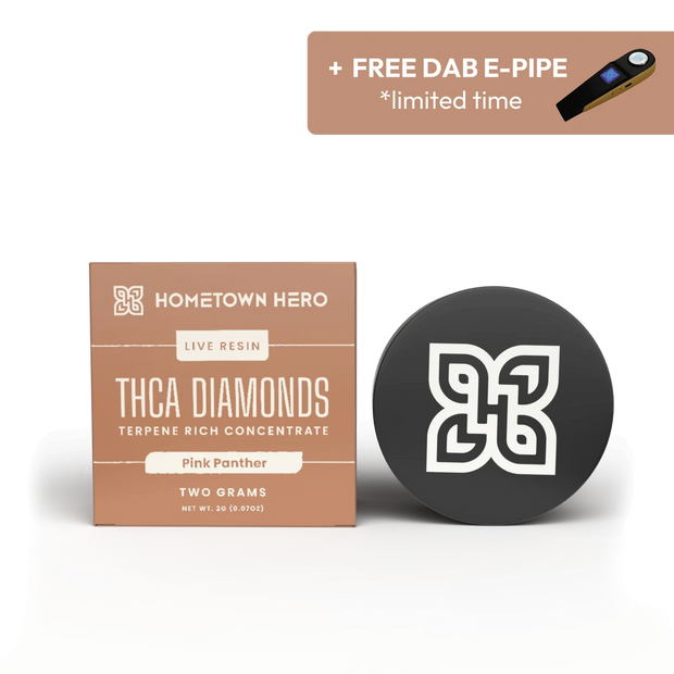 HOMETOWN HERO: LIVE RESIN THCA DIAMONDS - 2G