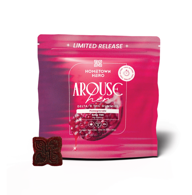HOMETOWN HERO: AROUSE THC GUMMIES