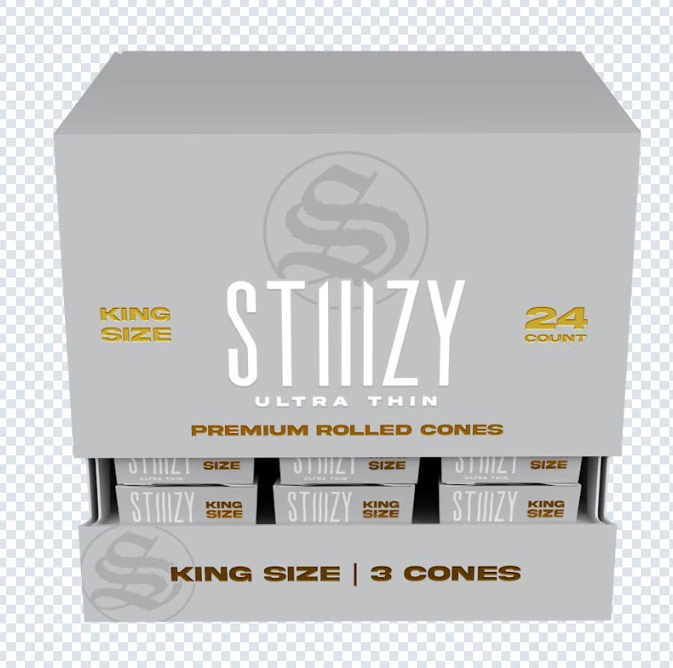 STIIIZY: ULTRA THIN PREMIUM ROLLED MINI CONES - 3CT DR.SMOKE STIIIZY: ULTRA THIN PREMIUM ROLLED MINI CONES - 3CT DR.SMOKE