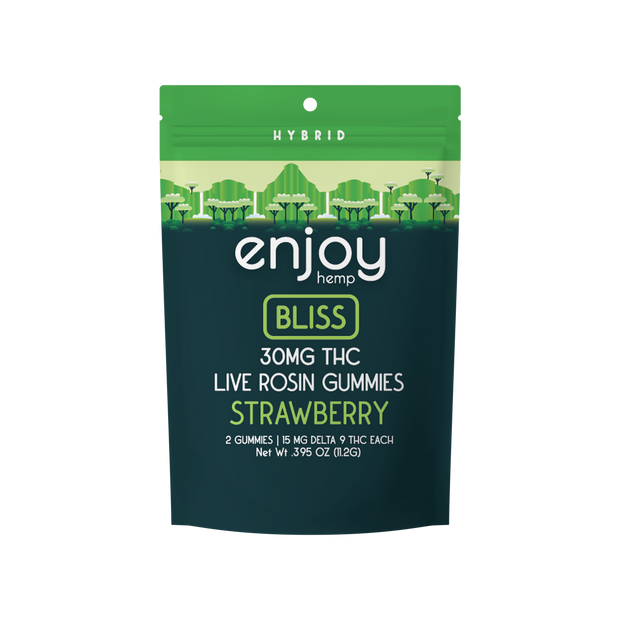 ENJOY: BLISS LIVE ROSIN GUMMIES - 2CT