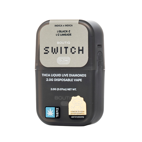 BOUTIQ: SWITCH GLOW THCA LIQUID DIAMOND DISPOSABLE - 2G  DR.SMOKE