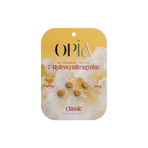 OPIA: 7-HYDROXYMITRAGYNINE TABLETS - 4CT