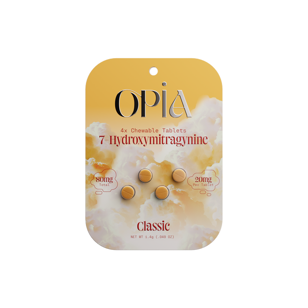 OPIA: 7-HYDROXYMITRAGYNINE TABLETS - 4CT