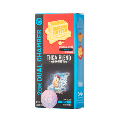 COOKIES - DUAL CHAMBER THC-A DISPOSABLE VAPE - 2G