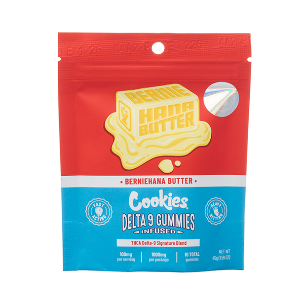 COOKIES: THC GUMMIES - 1000MG