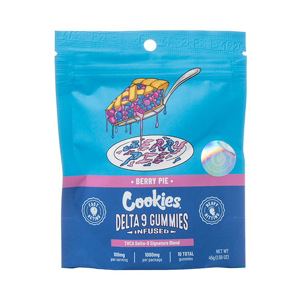 COOKIES: THC GUMMIES - 1000MG