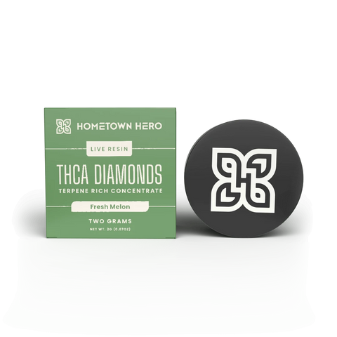 HOMETOWN HERO: LIVE RESIN THCA DIAMONDS - 2G