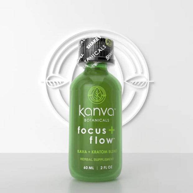 KANVA BOTANICALS: KAVA + KRATOM FOCUS + FLOW