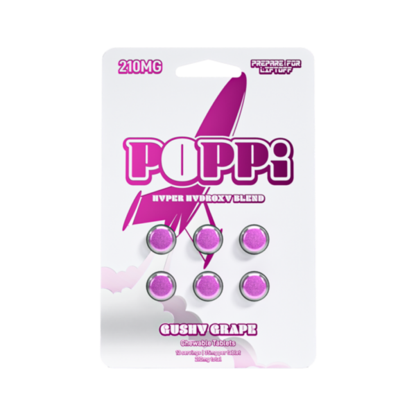POPPI: HYPER HYDROXY BLEND CHEWABLE TABLETS - 210MG