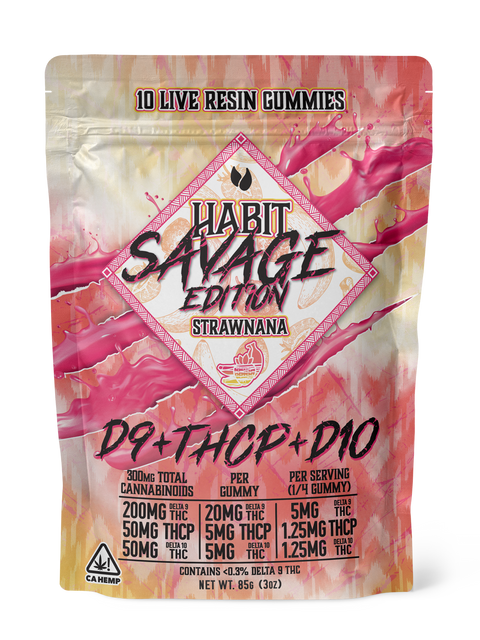 HABIT: SAVAGE EDITION DELTA-9 THC GUMMIES - 300MG